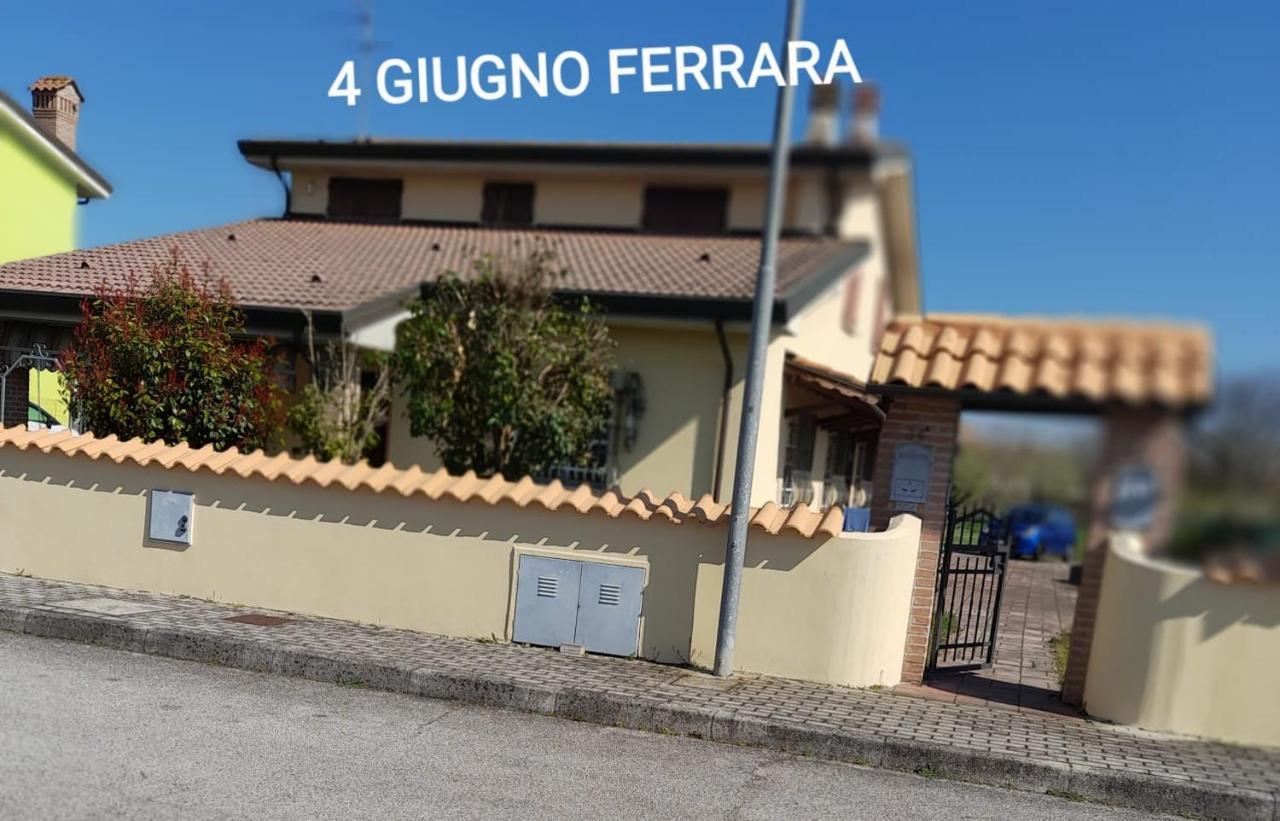 4 Giugno Ferrara Lejlighed Eksteriør billede